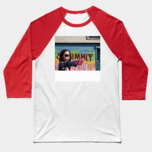 Graffiti girl Baseball T-Shirt